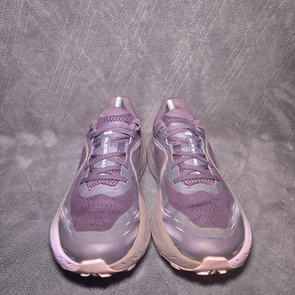 Salomon Glide Max TR Trail Running Shoes Womens Sz 5 Hiking Sneakers Purple. - Picture 4 of 9